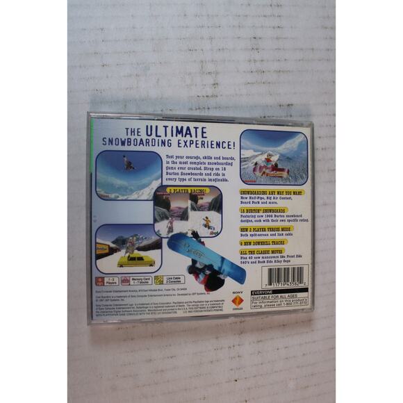 Cool Boarders 2 (Sony PlayStation 1, 1998) PS1 Complete CIB - Picture 3 of 9